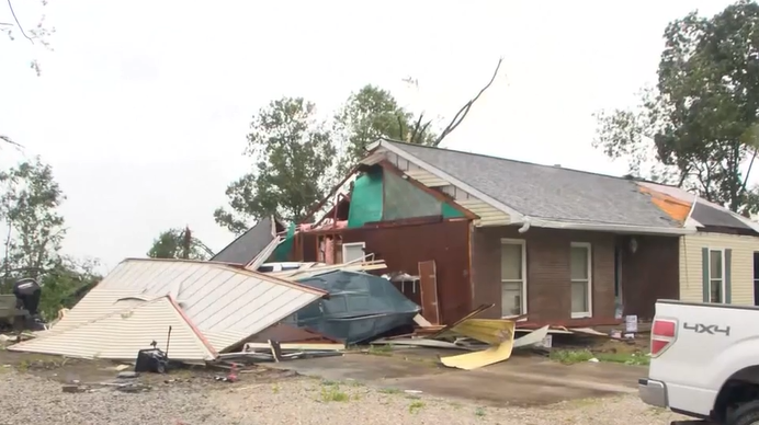 Weather service says Beryl's remnants spawned 4 Indiana tornadoes ...