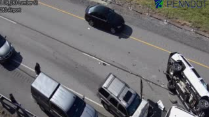 Four-vehicle crash on Route 283 injures at least one person in Dauphin ...