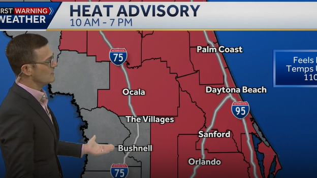 Scorching temperatures, strong storms loom in Central Florida