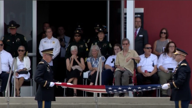 Final goodbye to Lake County master deputy killed in line of duty