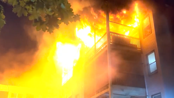 All residents accounted for after massive fire at Chelsea apartment ...