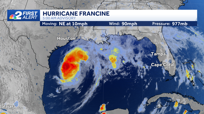 hurricane francine