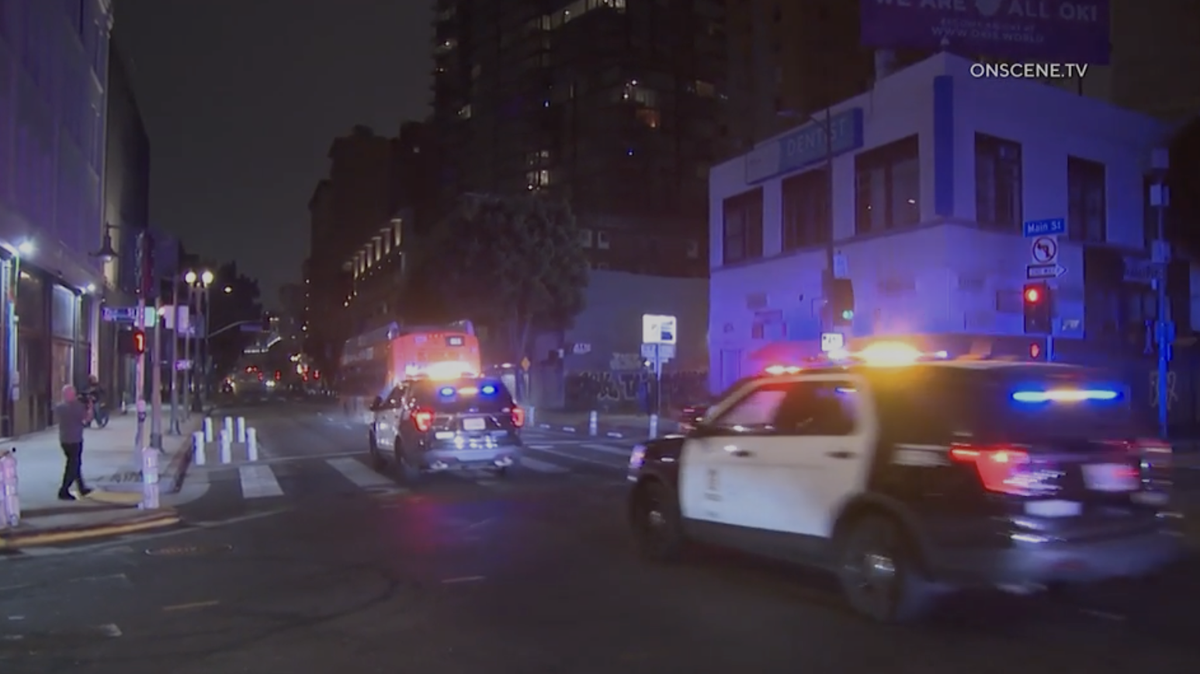 LAPD 1 dead and suspect in custody after gunman hijacks city bus