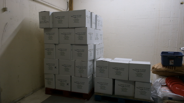The 15,000+ meals, packed and prepared for shipment to families in need across the country.﻿