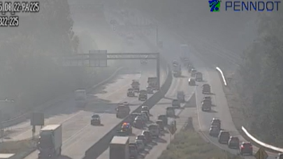 Massive backup following multi-vehicle crash on Route 22/322 in Dauphin ...