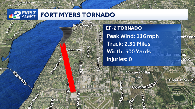 fort myers tornado