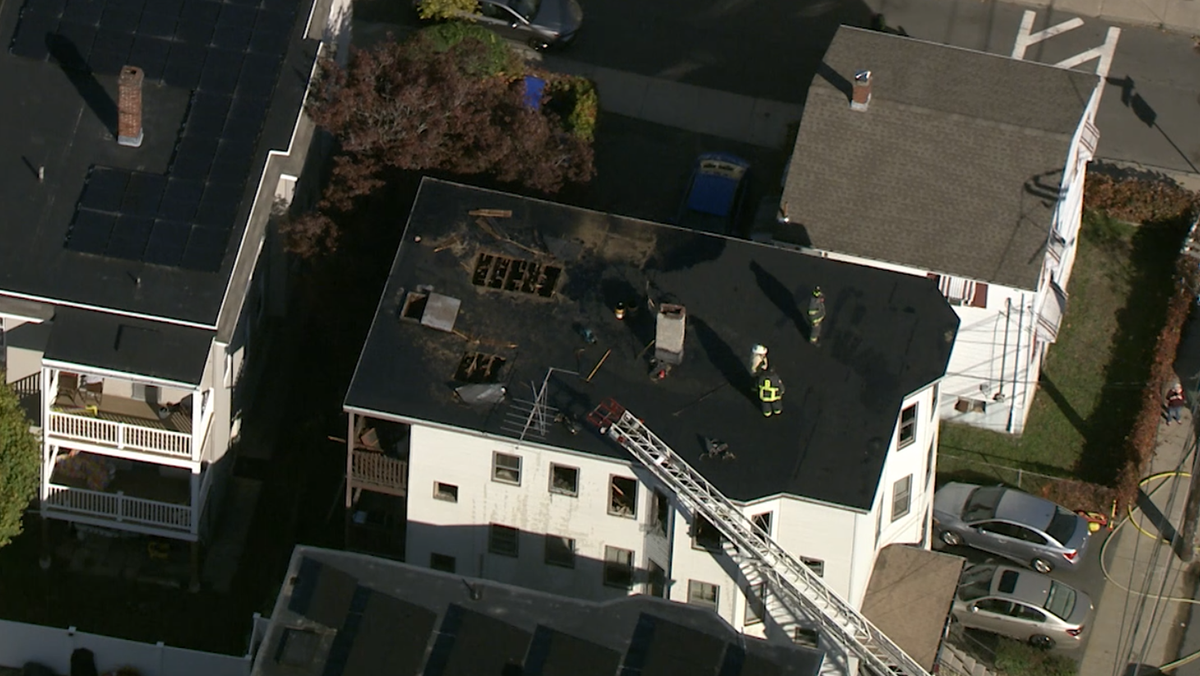 Firefighters in Chelsea rescue man trapped inside burning building