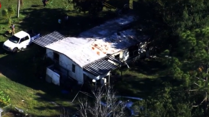 2 people dead after heavy fire reported in Orange County trailer