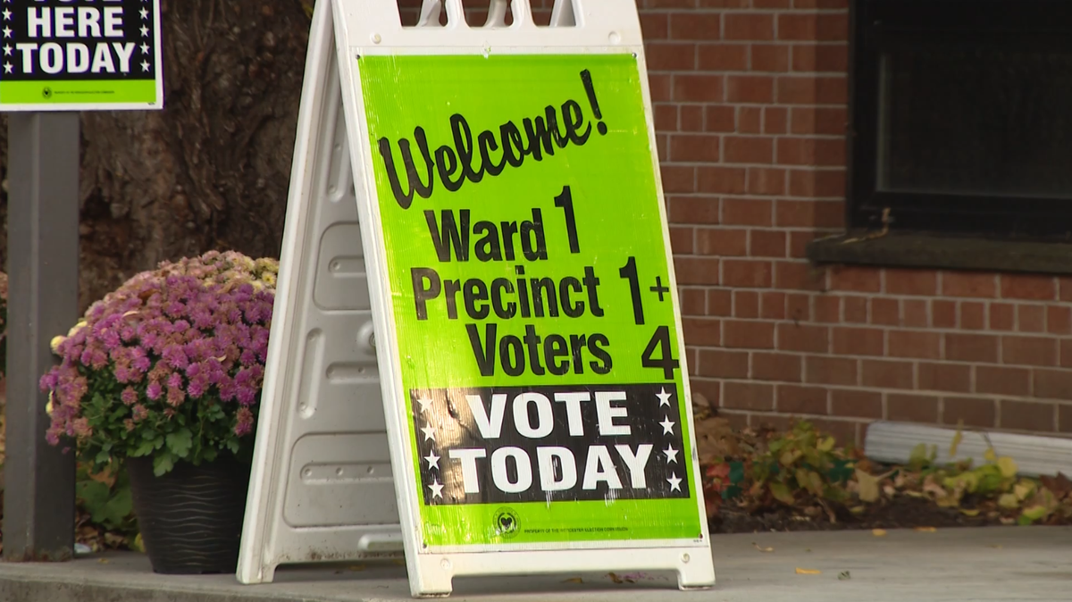 Voters make way to polls early on Election Day, share their experience