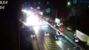 Morning crash blocks Interstate 83 in Dauphin County, Pa.