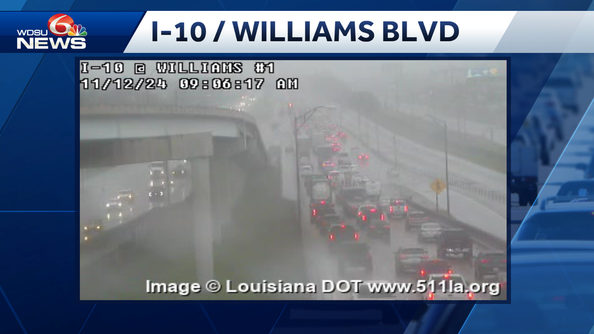 Wet roads snarl Tuesday morning commute