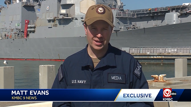 KMBC 9 News goes behind the scenes with the United States Navy