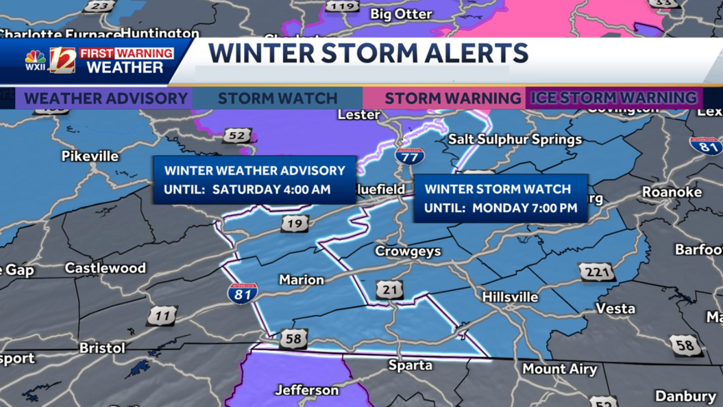 How much snow could North Carolina mountains get this weekend?