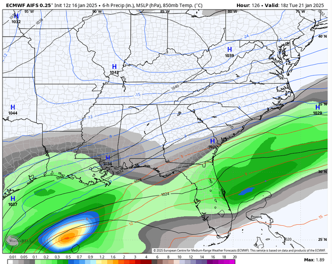 ecmwf 12z thursday 18z tuesday