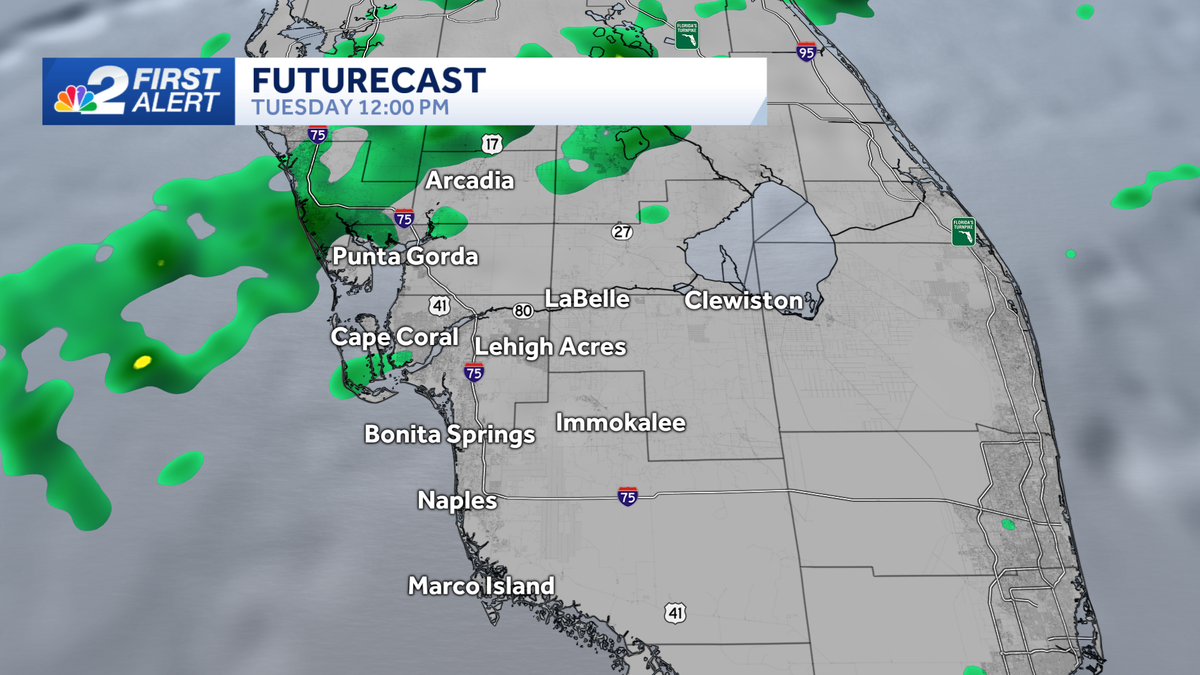 Snow for north Florida, cold and rainy for the Gulf Coast