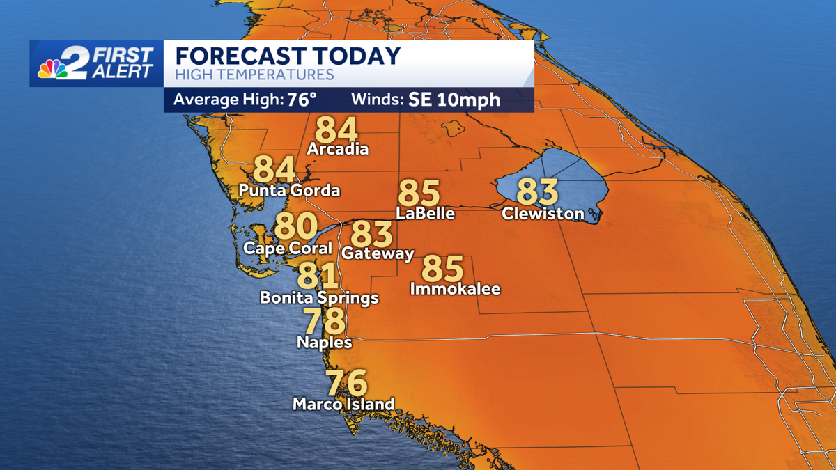 More warmth and humidity for the Gulf Coast this weekend