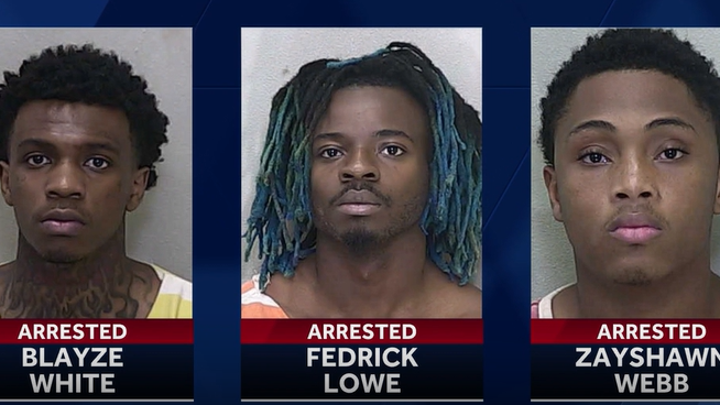Police: 3 suspects arrested in murder of 24-year-old man in Ocala