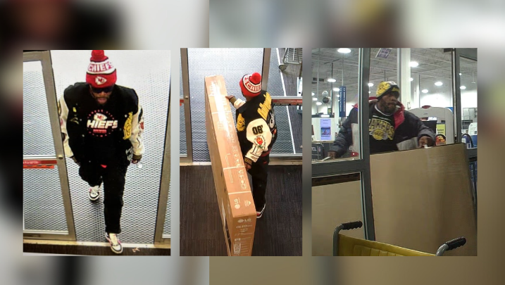 Overland Park police search for man suspected of felony theft