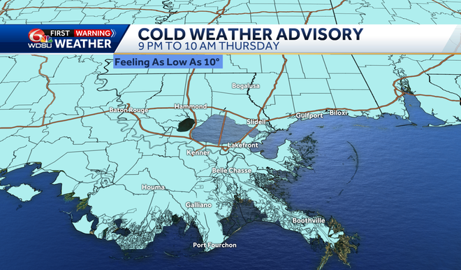 Extremely cold air moving in; dangerously cold air tonight