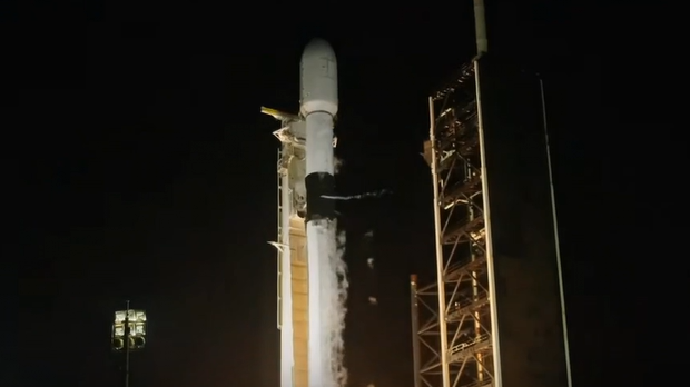 SpaceX launches Falcon 9 rocket for lunar mission from Florida