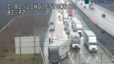 Disabled tractor-trailer causes major delays on Interstate 81 in ...