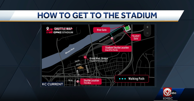 how to get to cpkc stadium for the home opener