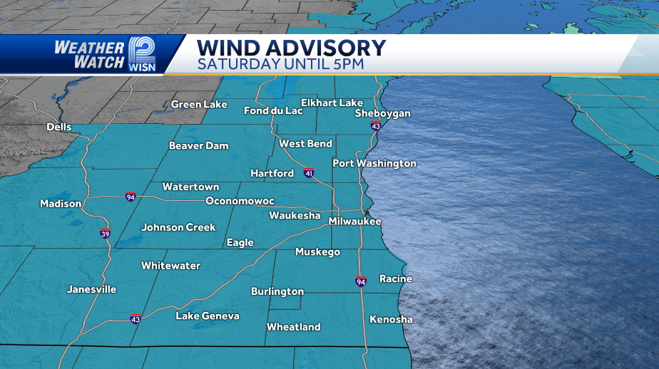 Wild Weekend Weather: Wind advisory in effect Saturday