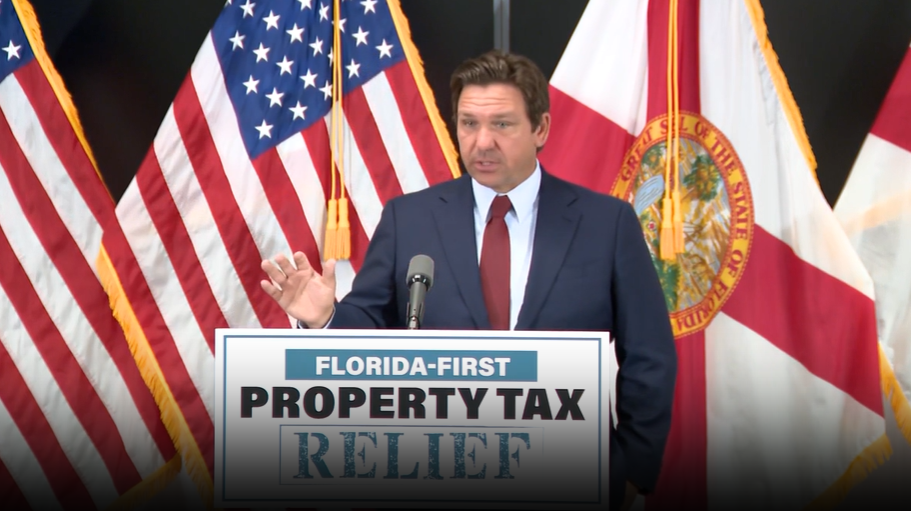 DeSantis proposes property tax relief for Florida homeowners