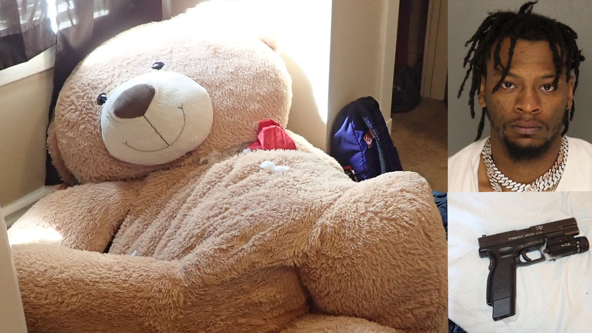 Allegheny County deputies find guns hidden inside giant teddy bear