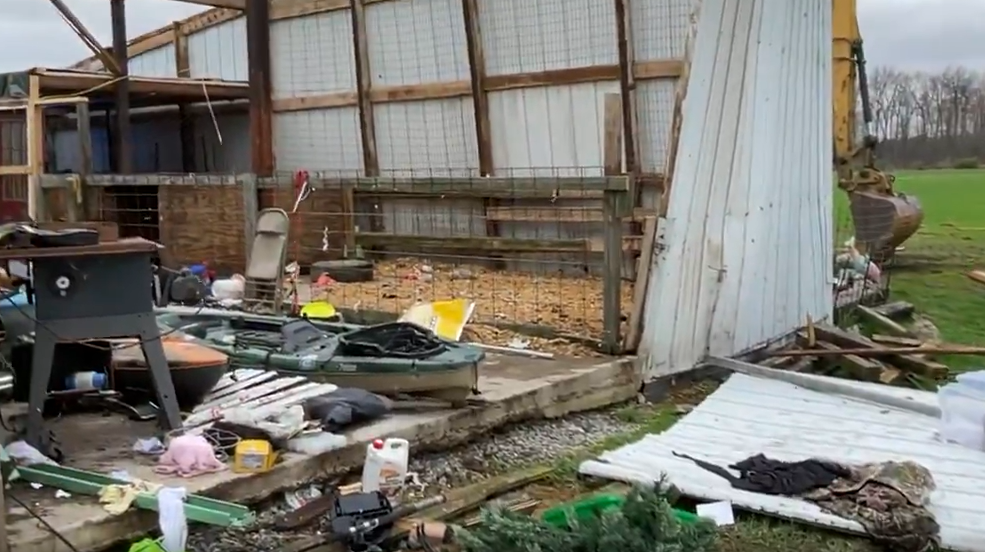 NWS: Tornado confirmed in Brown, Clinton, Highland counties