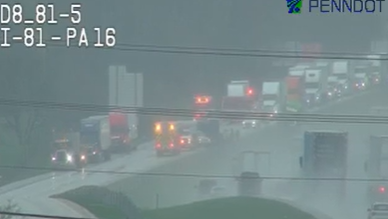 Tractor-trailer crash shuts down stretch of Interstate 81 in Franklin ...