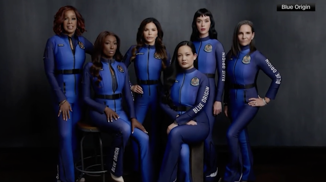 Blue Origin: Katy Perry, Gayle King, 4 other women