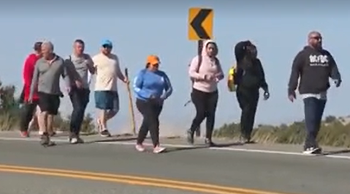 Safety for 'pilgrims' along the route to Chimayo is a concern