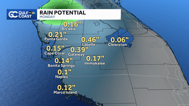Forecast Rain Potential
