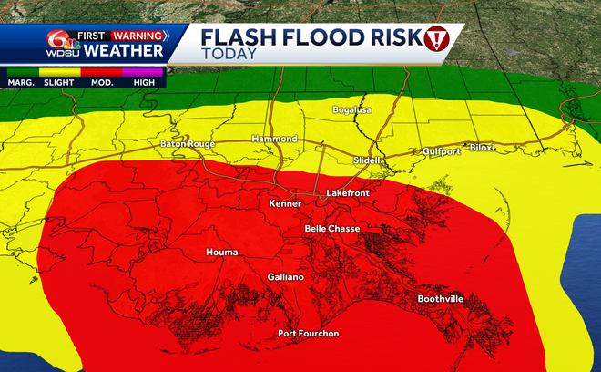 Alert Day: Severe thunderstorms, heavy rain potential