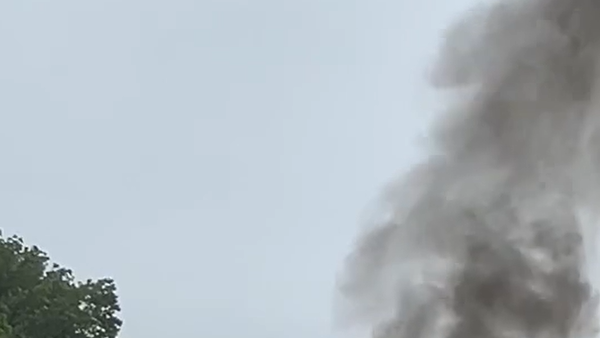 Driver escapes company car before it bursts into flames on Route 283 in ...