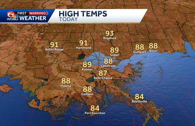 Warm & muggy end to the work week, hot weekend ahead