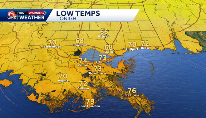 Increasing rain, heat, and humidity this week in your New Orleans