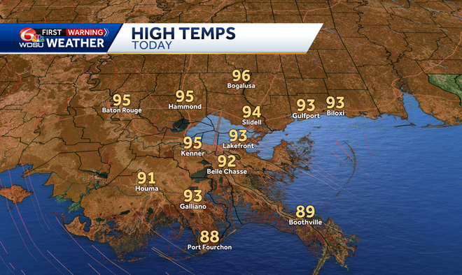 Heat Advisory and Storm Chances | Impact Day for New Orleans