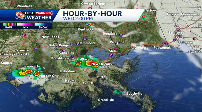 Heat Advisory and Storm Chances | Impact Day for New Orleans