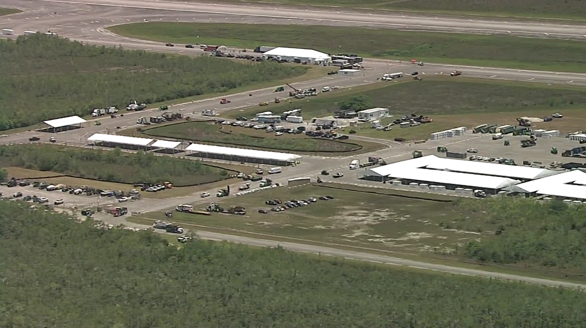 Construction full steam ahead at ‘Alligator Alcatraz’ immigration facility in Everglades