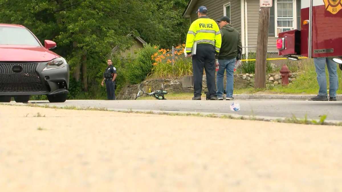 3-year-old boy fatally hit by car while riding bicycle in Woonsocket