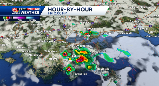 Hot Weather & Storm Chances in New Orleans | June 28–30 Forecast