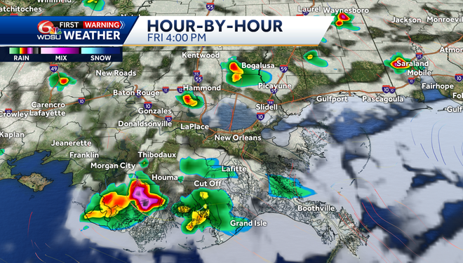 Hot Weather & Storm Chances in New Orleans | June 28–30 Forecast