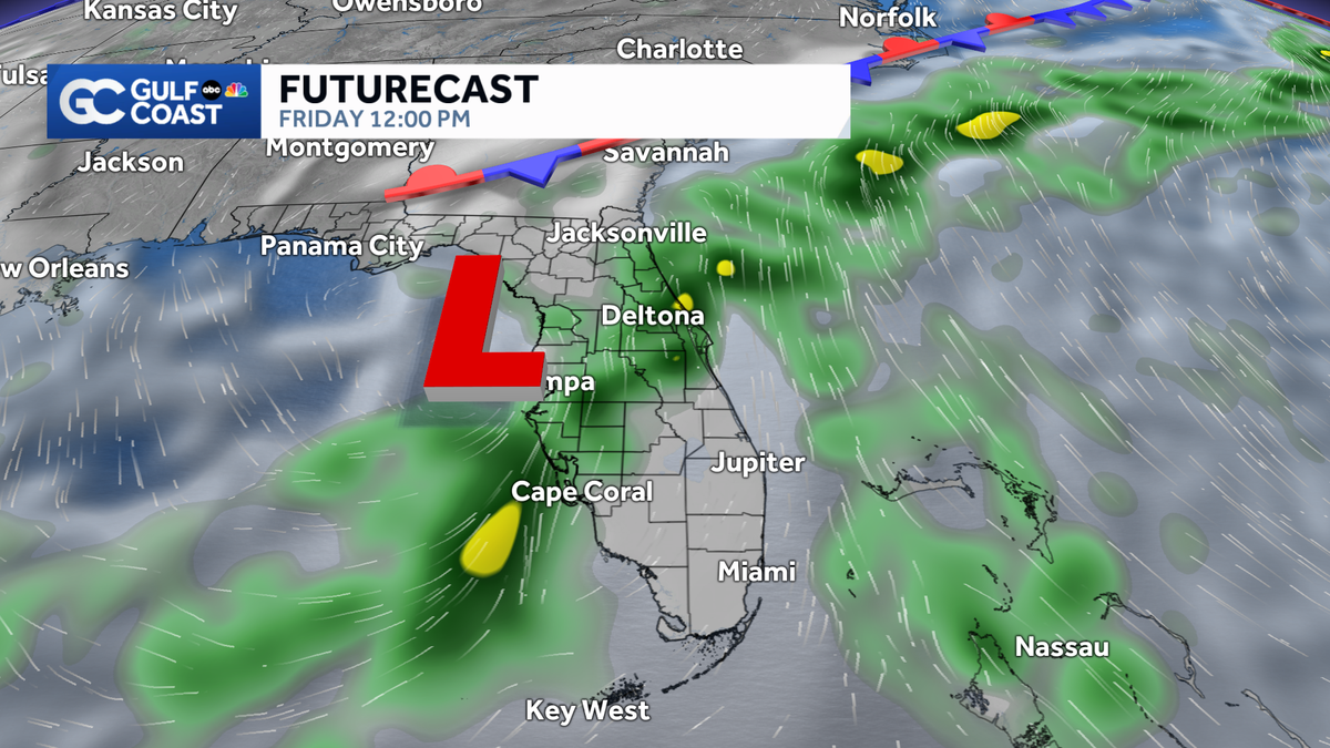 Rainy days ahead for Southwest Florida