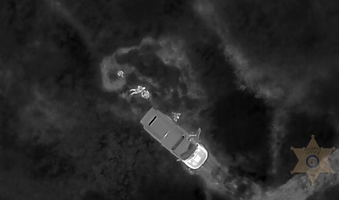 Cass County deputies locate elderly man using drone