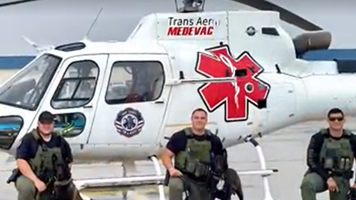 Medical helicopter flights to be available for K-9 officers