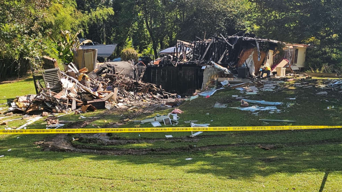 Forsyth County house explosion, fire updates Friedberg Church Road