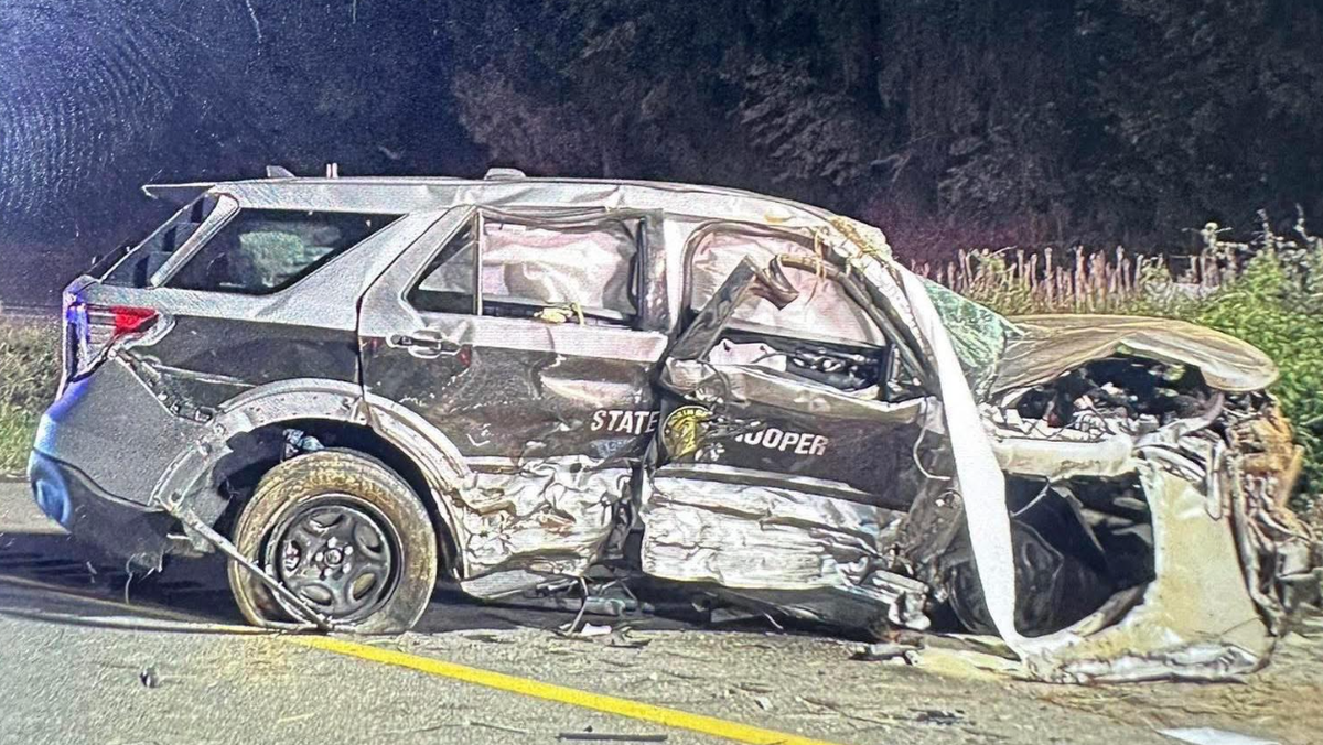 N.C. state trooper injured after pursuit ends in crash
