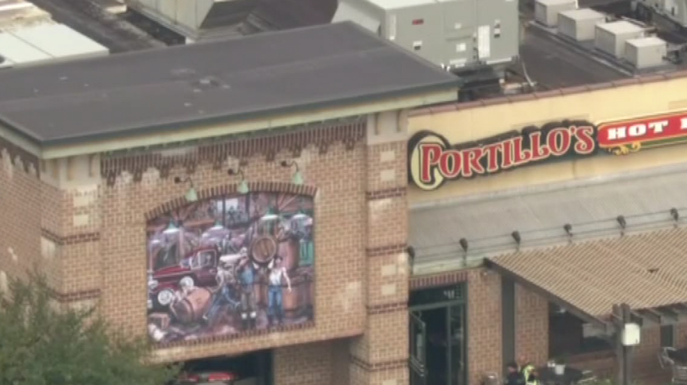 Car crash at Illinois Portillo's injures 14, 1 in critical condition